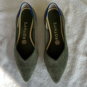 Rothy’s Safari Points, Size 7, VGUC, Retired Style
